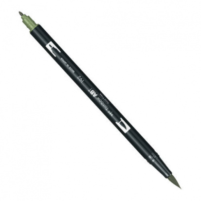 Маркер-кисть "Abt Dual Brush Pen" 192 спаржа